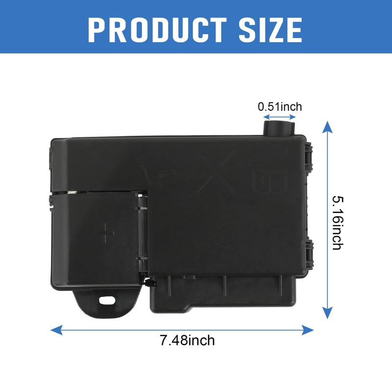 Nirakoka Fuse Box Battery Terminal with Cover GM # 96889385