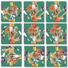 Paquete de Scramble Squares B Dazzle Sports Puzzles para adultos/adolescentes/niños