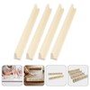 CALLARON Wooden Display Stand Dominoes Card Base 4pcs Desktop Stand