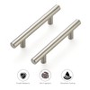 Ravinte 2 Pack 5'' Cabinet Pulls Brushed Nickel Stainless Steel