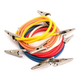 G.S ONLINE STORE G.S Newest 5pcs High-Temperature Sterilizable Dental Silicone Bib Clips Napkin Holder Chain