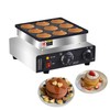 Mini Pancakes Maker Machine, Dutch Mini Pancake Griddle, 9 Holes