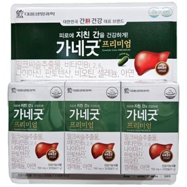 Daewoong Life Insurance Kanegood Premium 700mg 30 capsules*3 boxes, 90 tablets, 1 unit / 대웅생명 가네굿 프리미엄700mg 30캡슐*3박스, 90정, 1개