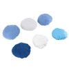 28Pcs Buffer Bonnets 4 Materials Polishing Waxers Pads Bonnet for