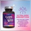 CoQ10 200mg Softgels - Ultra High Absorption, Antioxidant for Heart