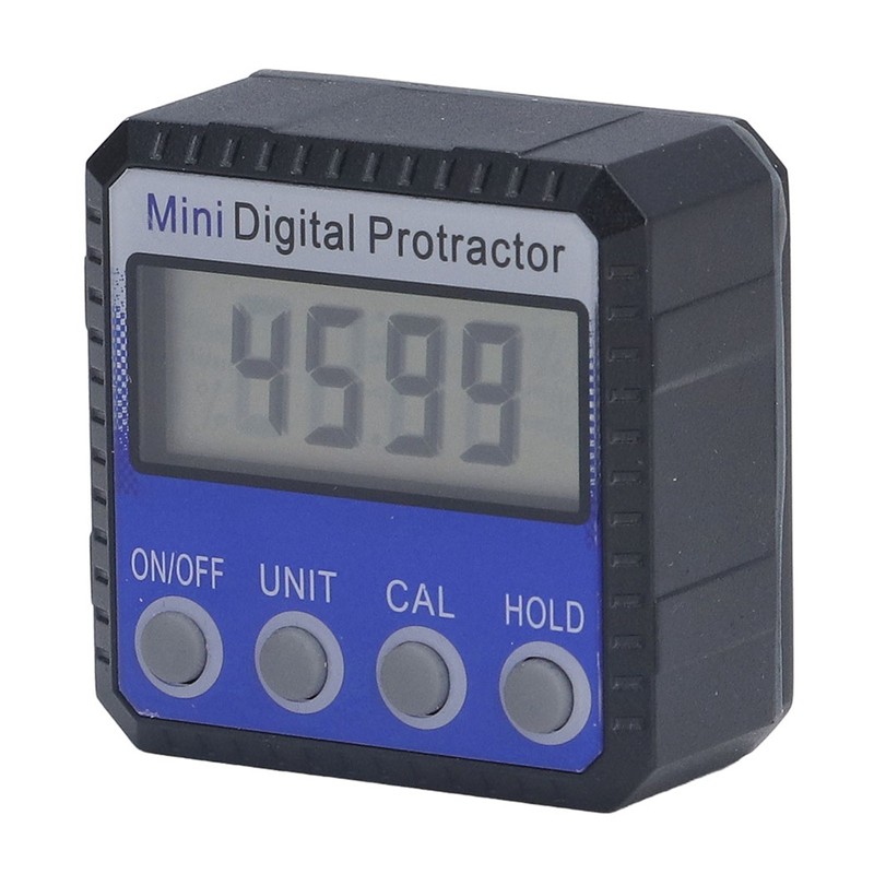 Digital Inclinometer Magnetic 360° 4 Units Portable Digital Angle Gauge