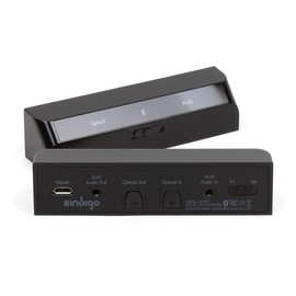 Indigo Bluetooth 4.1 Transmitter & Receiver Hi-Fi APTX Low-Latency Optical BTRT1