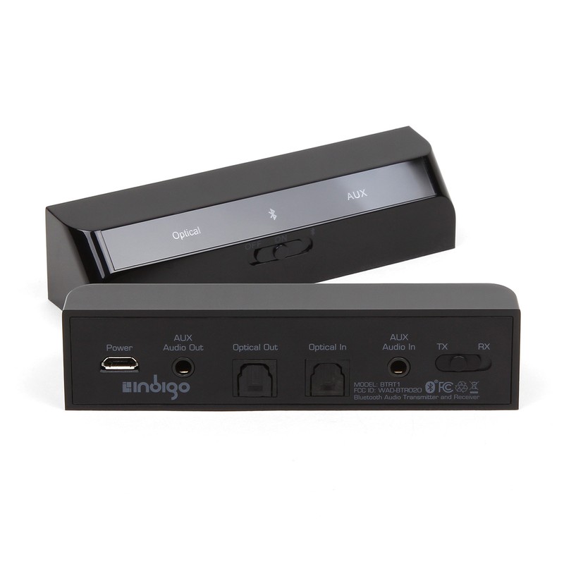 Indigo Bluetooth 4.1 Transmitter & Receiver Hi-Fi APTX Low-Latency Optical