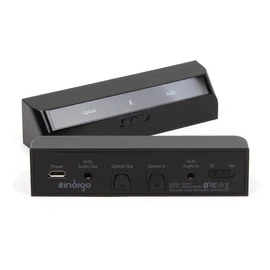 Indigo Bluetooth 4.1 Transmitter & Receiver Hi-Fi APTX Low-Latency Optical BTRT1