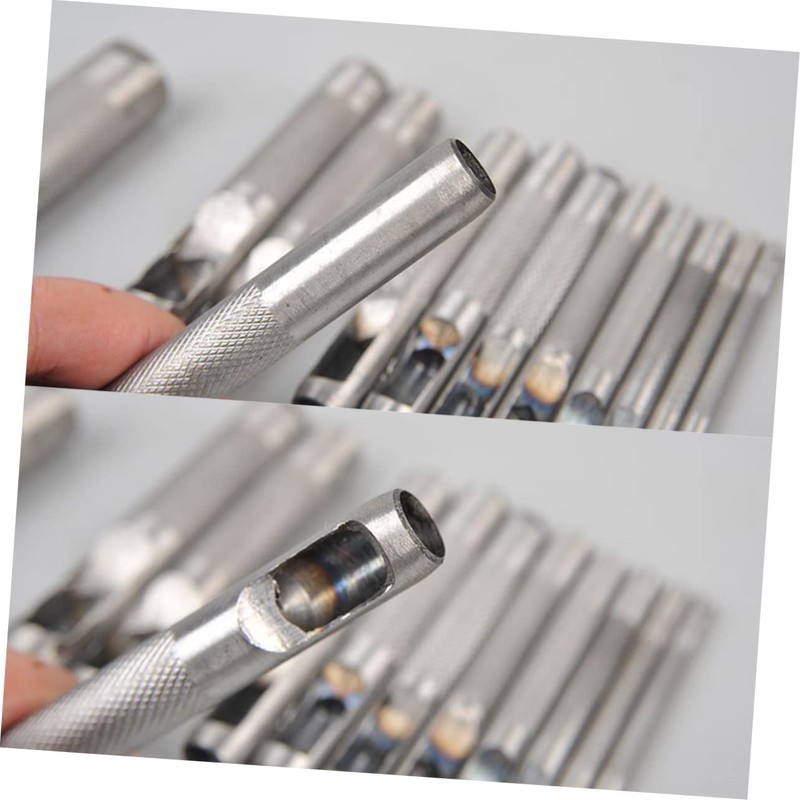 SHINEOFI 1 Set Leather Hole Punch Punch Chisel for Leather
