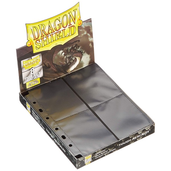 Arcane Tinmen ApS ART10313 Dragon Shield: 8-Pocket Pages (50) -Sideloaded