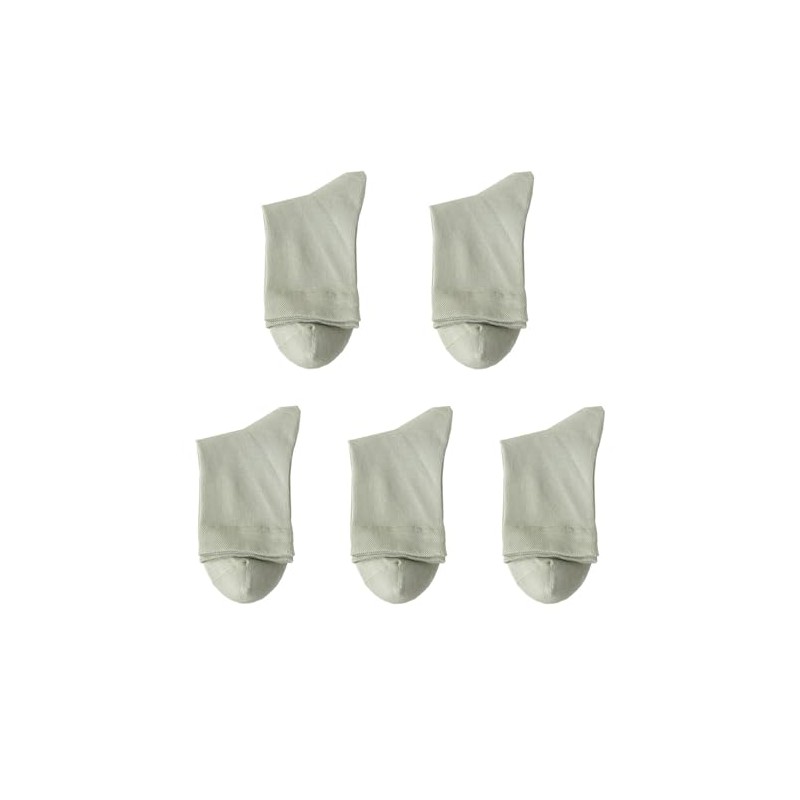 YNOBUN Women's Socks, Autumn, Winter, Antiperspiration, Deodorizing, Medium Folding Socks,