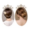 Mikinona 20pcs U Shaped Rhinestone Hairpins Elegant DIY Hair Accessories