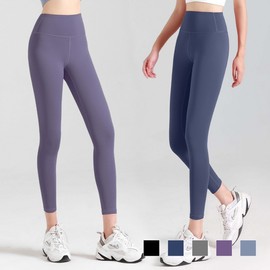 Difez Brushed Yoga Leggings SD-221195 Blue Grey/S