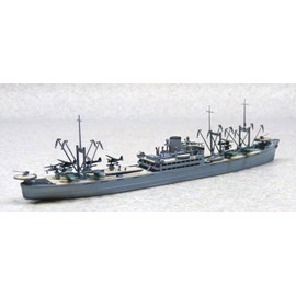 青島文化教材社 1/700 Water Line Series Japanese Navy 特設 Seaplane Tender 神川 Round Plastic Model 560 