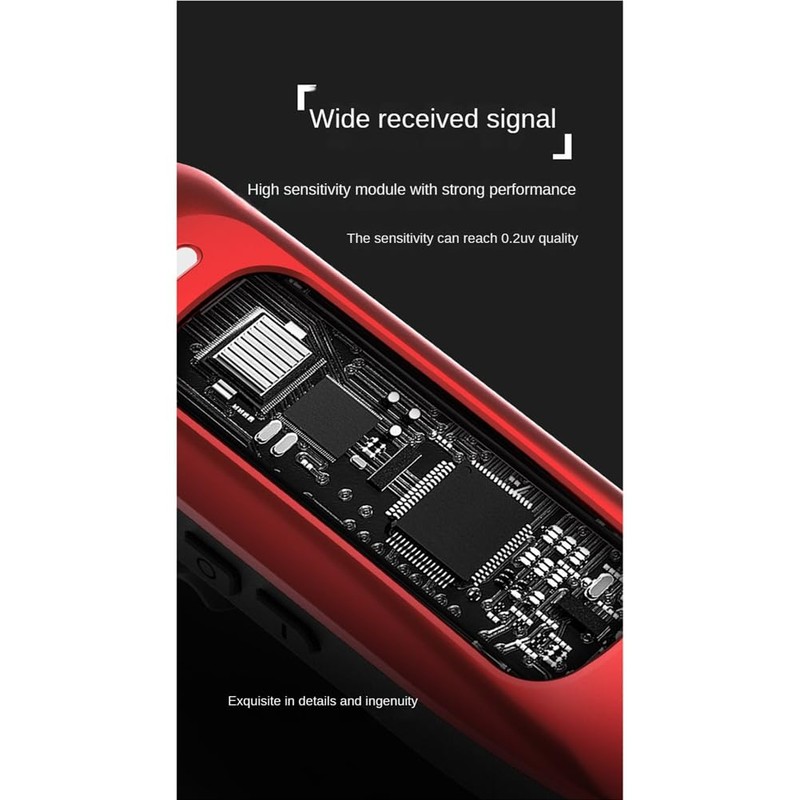 Fahgaer On-Ear Headset Receive 500 Square Feet Mini Walkie-Talkie Bluetooth