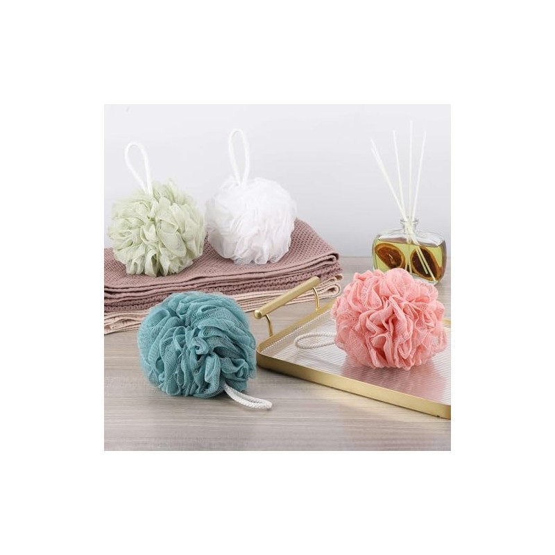 Btyms Esponjas Baño Esponja Vegetal Ducha Cuerpo Exfoliantes Paquete