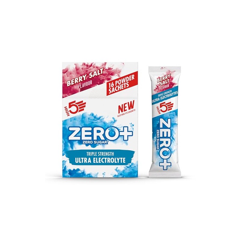 HIGH5 ZERO+ Ultra Electrolytes Hydration Sachets - Triple Strength Hypotonic