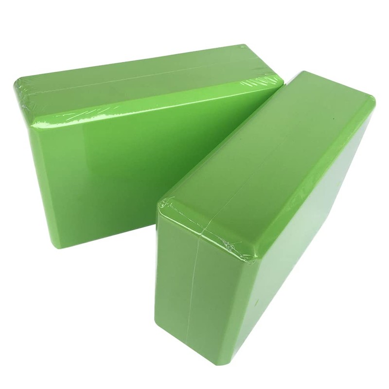 Yoga Blocks - Supportive, Soft Non-Slip Exercise Block | Lightweight