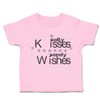 Cute Rascals Toddler T-Shirt Kisses Sandy Wishes Ocean and Beach
