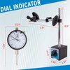 Dial Indicator with Magnetic Base and Point Precision Inspection Set,