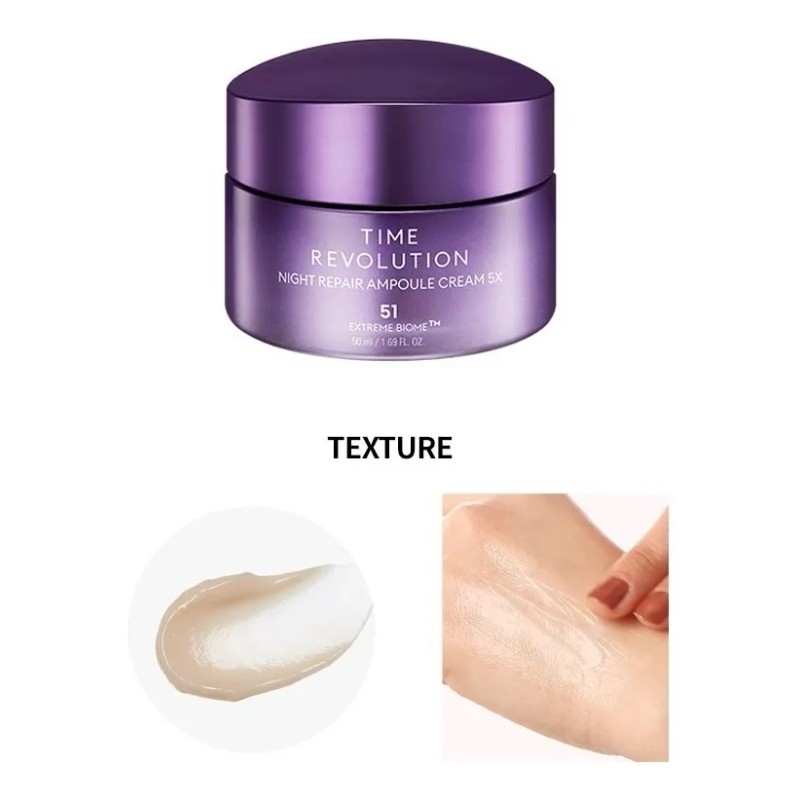 Crema Rostro Noche Missha Time Revolution Piel Sensible Sin Parabenos