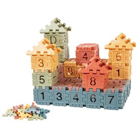 Building Blocks for Toddlers & Kids，Toy Building Sets，Mathematic Developmental Game Suitable for Children Over 3 Year Old