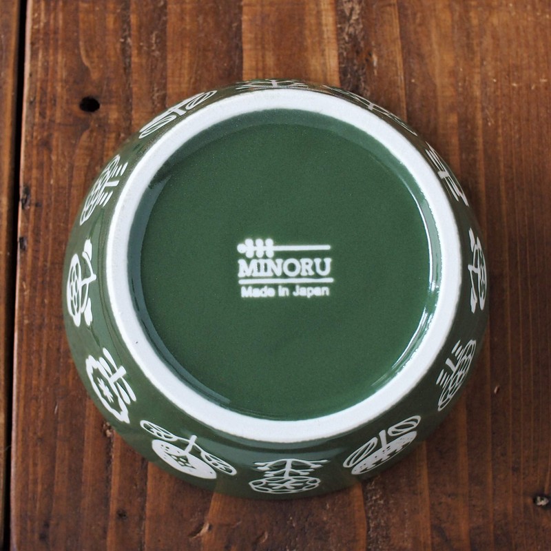 Minorutouki Mino Ware Plantary Lightweight Straight-Sided Small Bowl M Flower