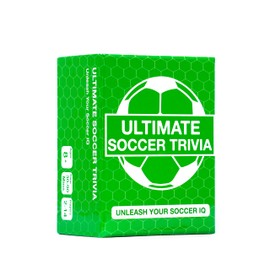 Ultimate Soccer Trivia Card Game - Fun Card Soccer Game for Game Nights & Soccer Parties - for Passionate Soccer Fans and Players - The Essential Card Game for Soccer Lovers and Soccer Trivia Heads