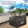 Porch Shield Square Patio Fire Pit Cover Fade Resistant Waterproof