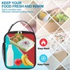 Wylhxyqq Lunch Bag Portable Lunch Box for Women, Men, Kids