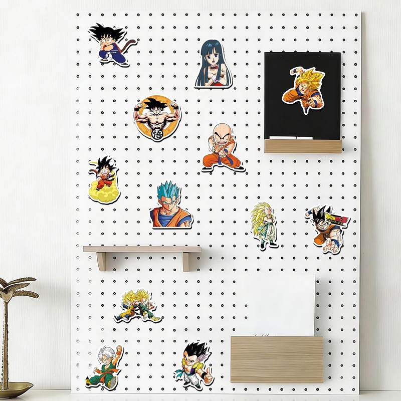 Dragon Ball Fridge Magnets Set - 20 Pcs Mixed Cartoon