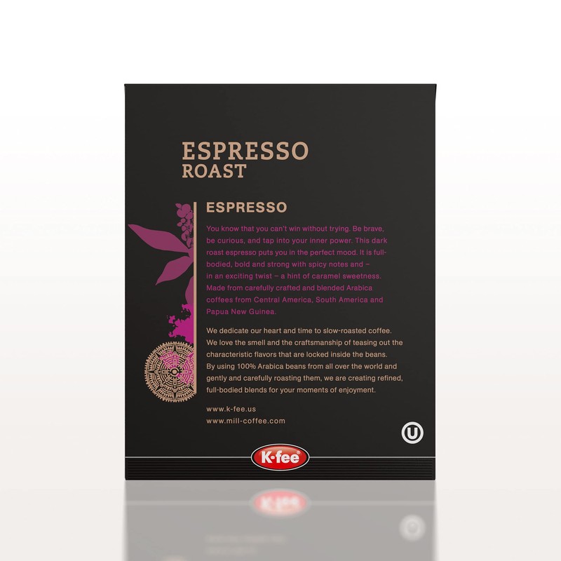 Mr and Mrs Mill Dark Roast Espresso K-fee® & Starbucks®