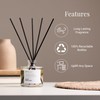 Air Esscentials Classic Green Tea Lemongrass Reed Diffuser Set -