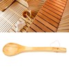 Sauna Ladle Large Capacity Long Handle Portable Wooden Sauna Ladle