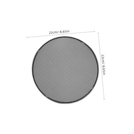 Operitacx Subwoofer Grill Cover Durable Protective Speaker Grille Long Lasting Mesh Subwoofer Protector for Car Speakers Compatibility Reliable