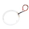 Car LED Angel Eyes Light Guide 95mm/3.7in Purple Lighting 9‑36V