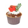6Pcs Artificial Fake Cupcake Decorative Simulation Cupcake Model for Display