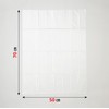 Japax CS-38 Trash Bags, Translucent, 7.9 gal (30 L), Width