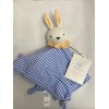 Cloud Island Bunny Baby Security Blanket Blue Check Infant Plush