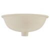 Signature Hardware 447968 Mangrove 17" Vitreous China Undermount Bathroom Sink