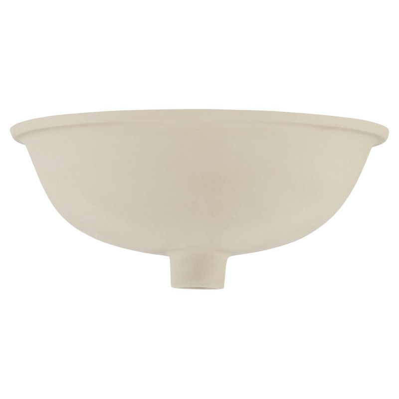 Signature Hardware 447968 Mangrove 17" Vitreous China Undermount Bathroom Sink