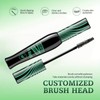 3pcs(Green) False Lash Effect Mascara Set,Primer Waterproof Mascara,Tubing Mas/cara,Volume Effect
