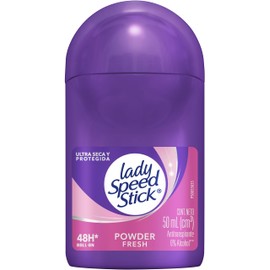 Lady Speed Stick Desodorante Antitranspirante Powder Fresh Roll On 50 ml  Brinda 48 Horas de Protección, Controla la Humedad y Elimina el Mal Olor    