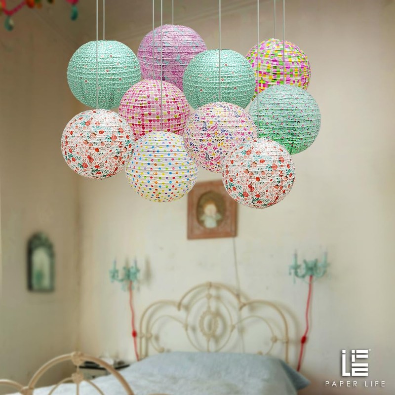 Paper Life, Foldable paper lanterns suitable for parties, weddings, classrooms,