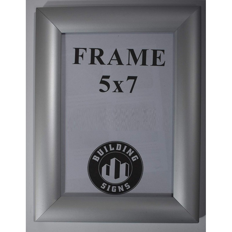 BUILDINGSIGNS.COM Elevator Certificate Visits Frame 5X7 (Aluminium, Card Size 5X7)