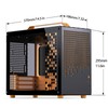 JONSBO/JONSPLUS Z20 White Micro-ATX Mini Tower Pc Case,with Detachable Carrying