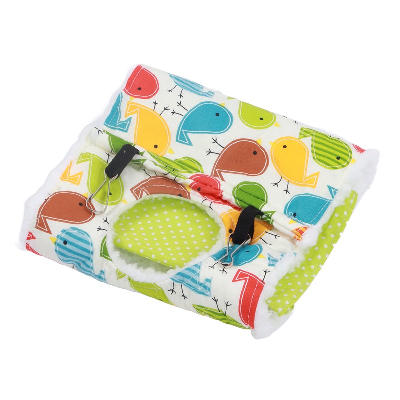 Pet Bird Winter Warm Hammock Thicken Hanging Parrot Triangle Nest