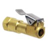Pro-Tool Brass Lock-On Tire Chuck - Straight - Hands-Free Use