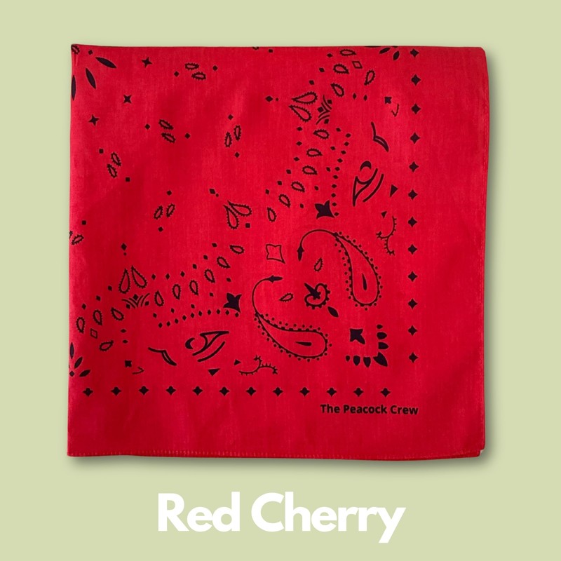 The Peacock Crew Pack of 4 Elegant Bandanas in Premium
